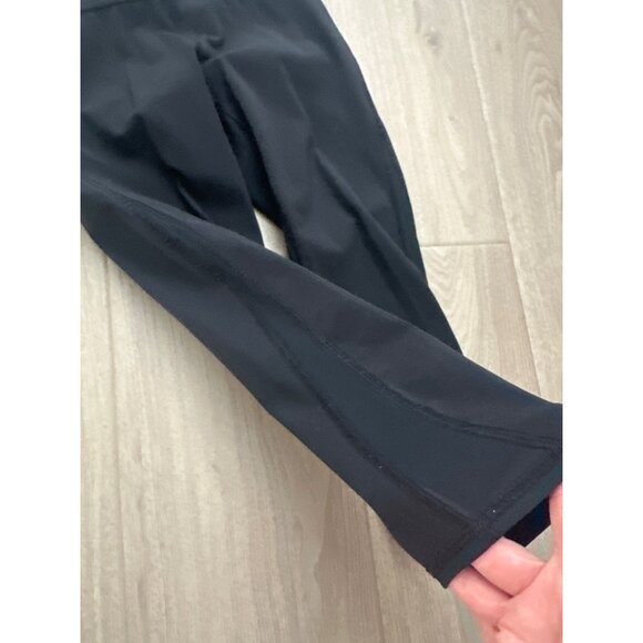 Lululemon Athletica Black High-Rise Womens Leggings Size 2 - Nylon/Elastane - Picture 2 of 6